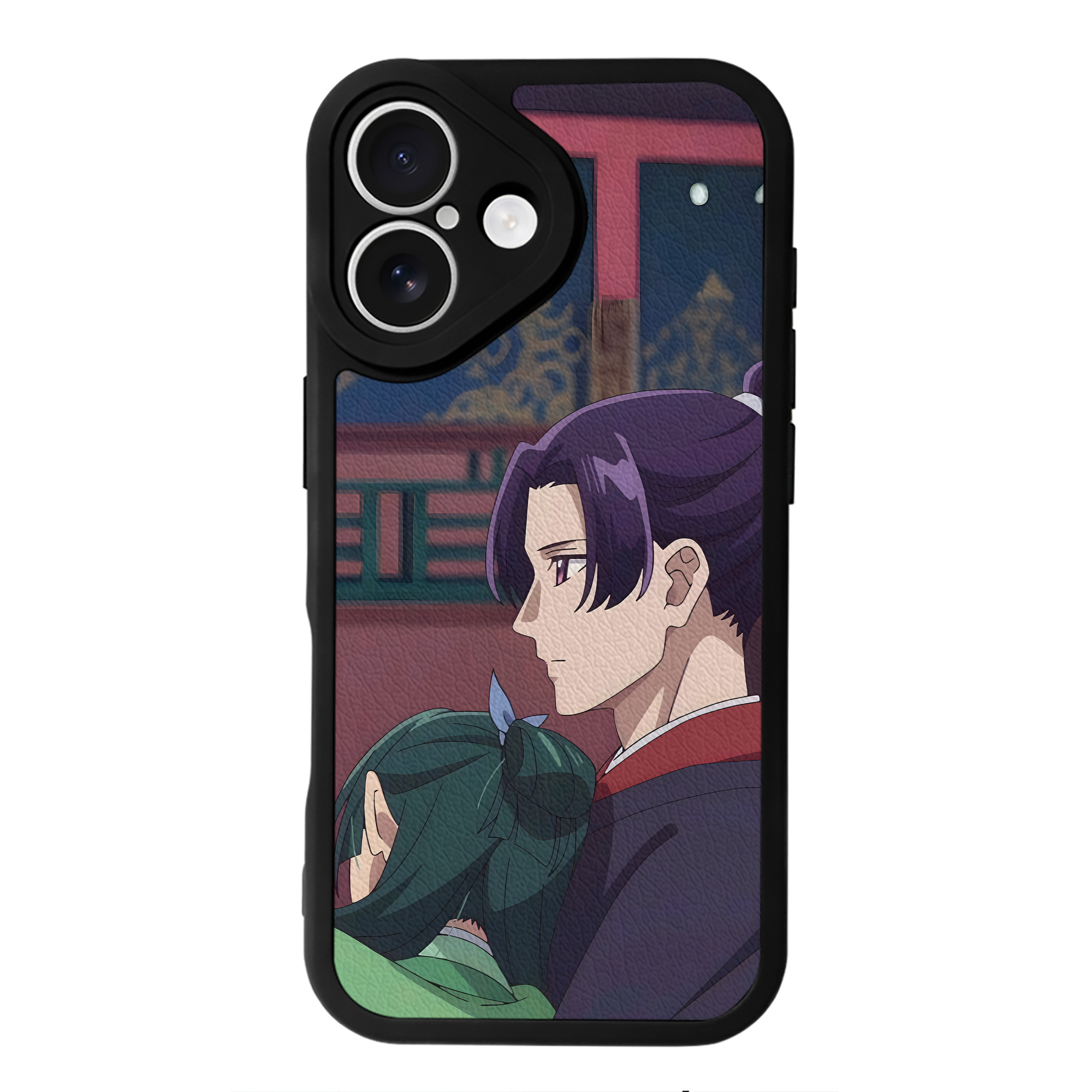 薬屋のひとりごと The Apothecary Diaries 【iPhone 16シリーズ対応】シリコンスマホケース（レザー調） 材質：シリコン